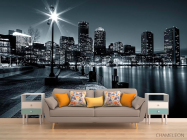 Фотообои Ночная набережная - 1