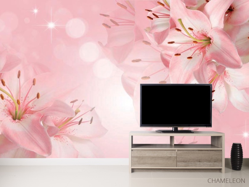 Фотообои Лилии 3д - 2