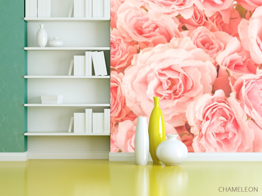 Фотошпалери Троянди ніжно-рожеві - 3