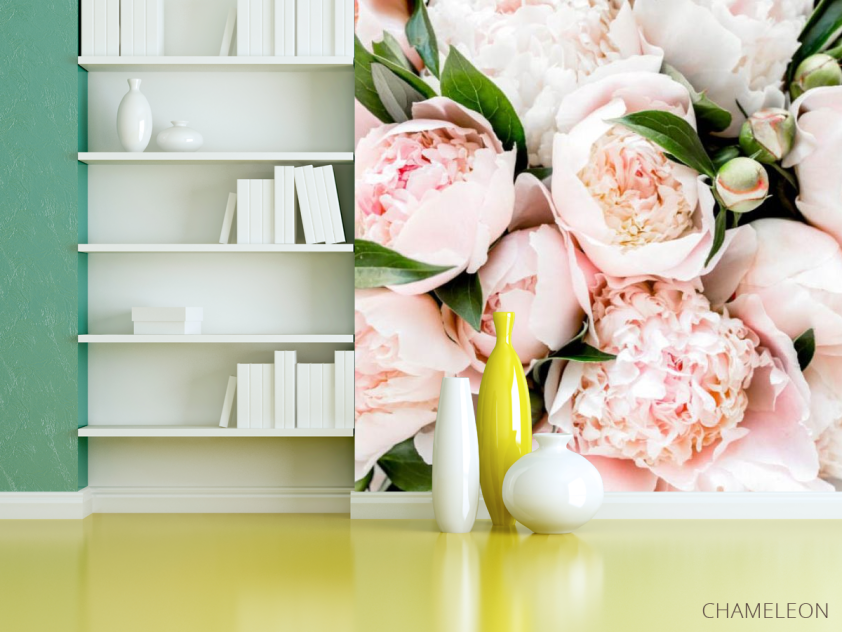 Фотошпалери Пудрові півонії - 3