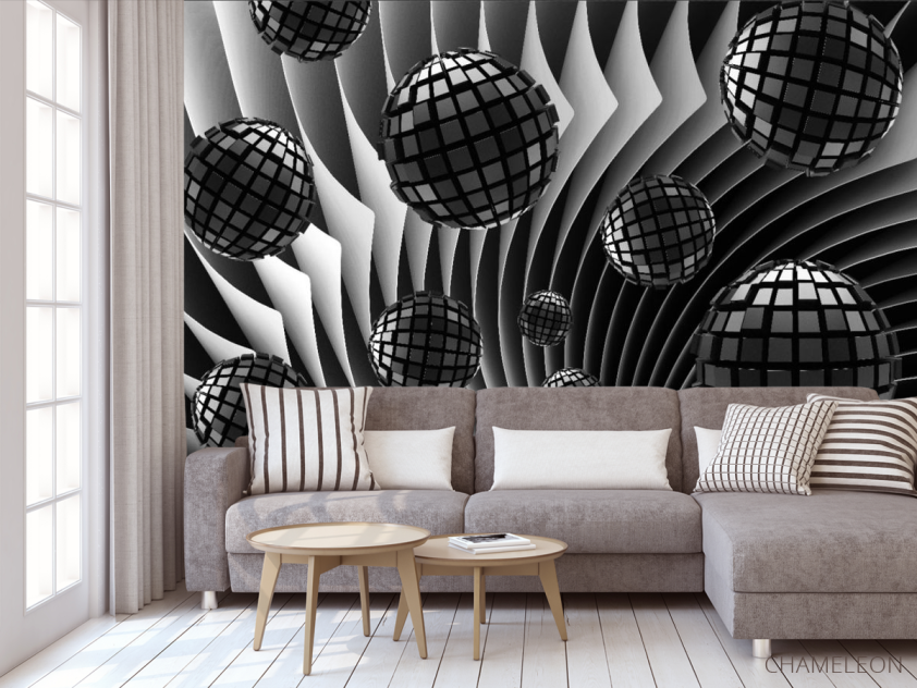 Фотообои 3D сферы - 3