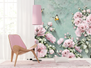 Фотошпалери Рожеві квіти - 4