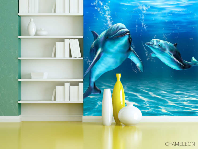 Фотошпалери Ігри дельфінів - 3