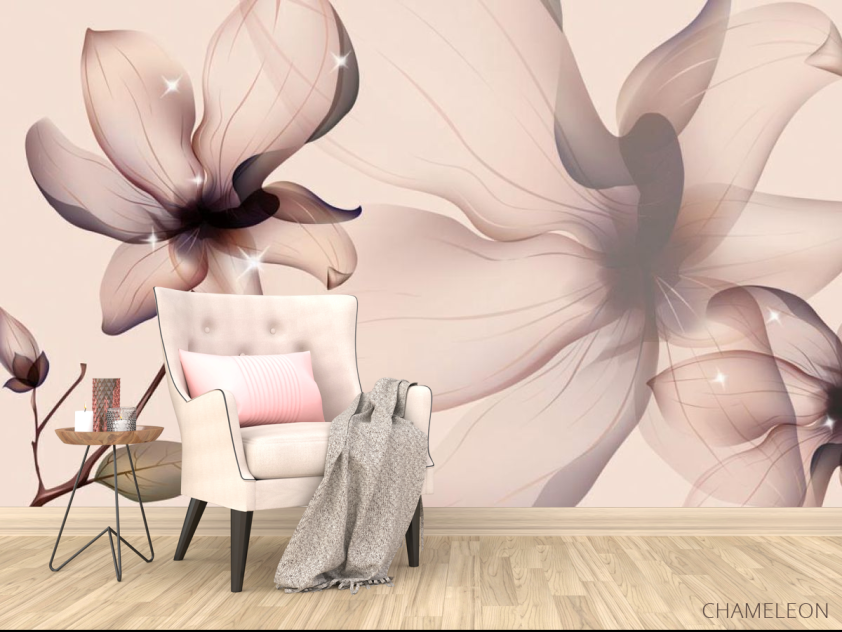 Фотообои в кухню Цветы - 4