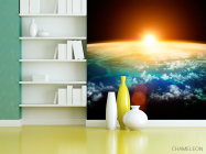 Фотошпалери Земля і сонце - 3