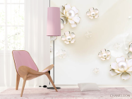 Фотошпалери 3Д квіти - 4