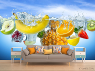 Фотообои Фрукты в воде - 1