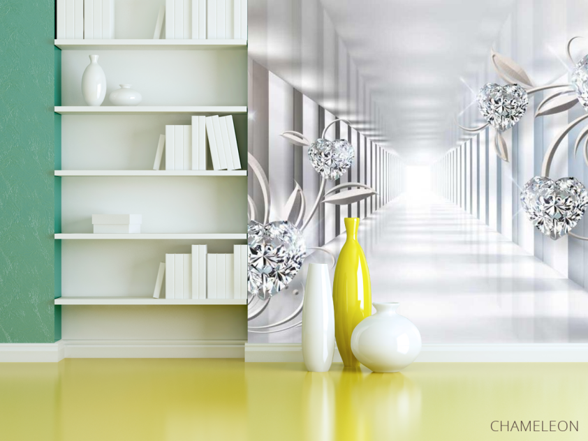 Фотошпалери Тонель з каменів - 3