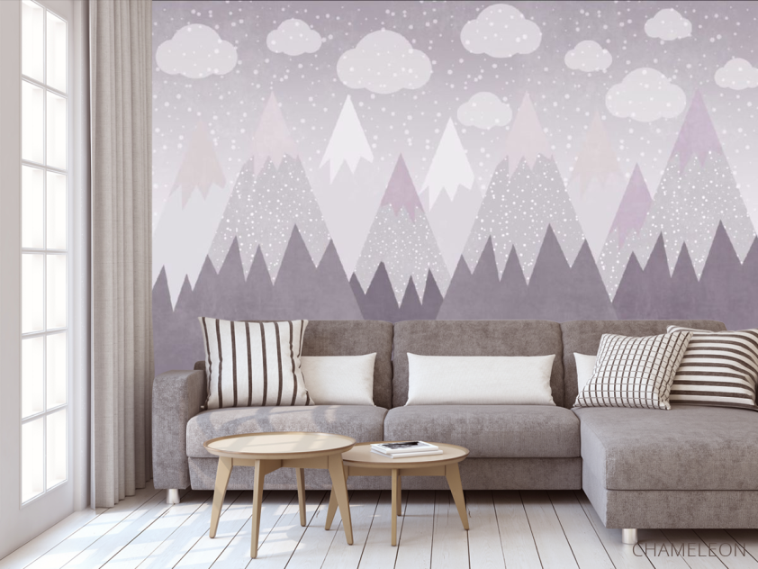 Фотообои горы для детской - 3