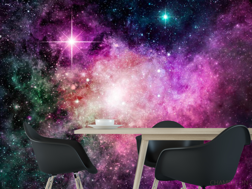 Фотошпалери Фіолетова туманність - 1