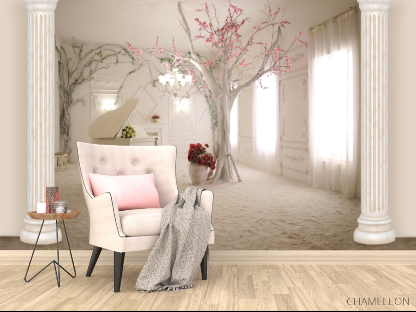 3д фотообои Рояль - 4