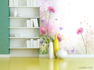 Фотообои Цветы, туман - 3