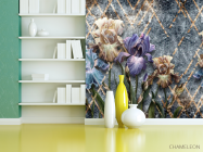 Шпалери Дизайнерські іриси - 3