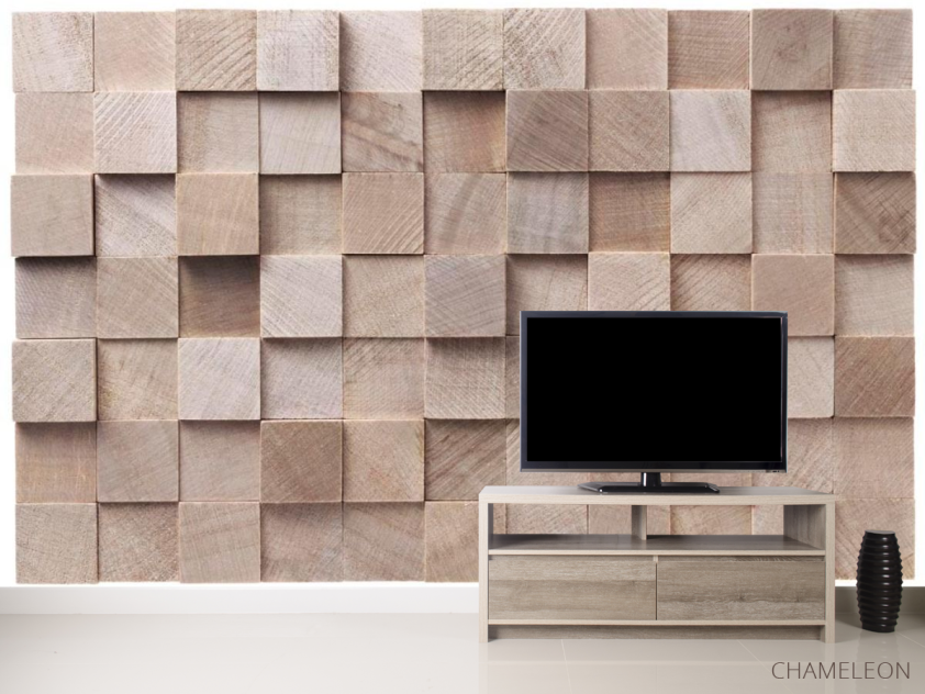 Фотообои 3D  брус - 2