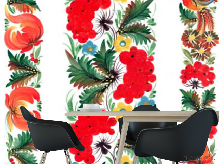 Фотошпалери Петриківський розпис - 1