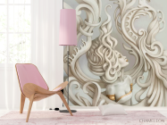 Фотошпалери Дівчина барельєф - 4