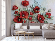 Фотообои с маками - 3