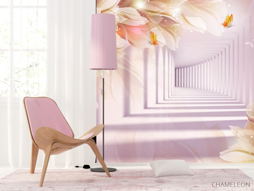 Фотошпалери 3д тунель - 4