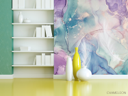 Фотошпалери флюїд з пір'я - 3