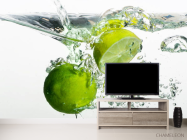 Фотообои Лаймы в воде - 2