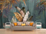 Фотообои тропические листья - 1