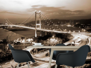 Фотошпалери Розв'язка біля мосту - 1