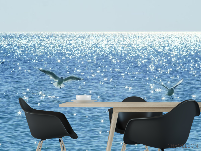 Фотошпалери Чайки над морем - 1