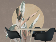 Фотошпалери арт квітка - 1