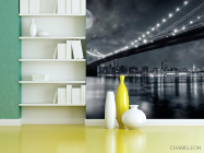 Фотошпалери Міст і місяць, New York - 3