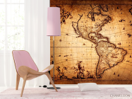 Фотошпалери Американська карта - 4