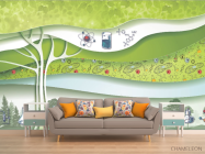 Фотообои Современный кабинет биологии - 1