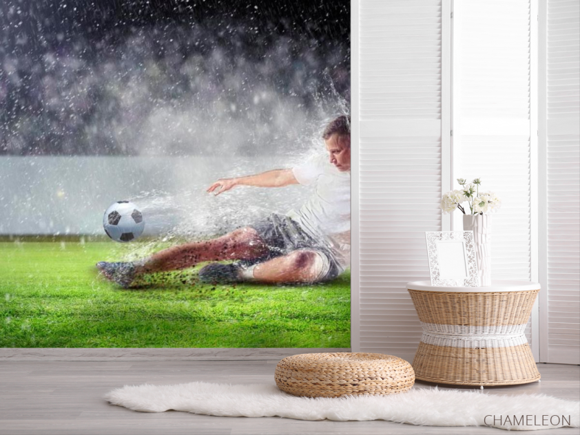 Фотошпалери Гра під дощем - 2