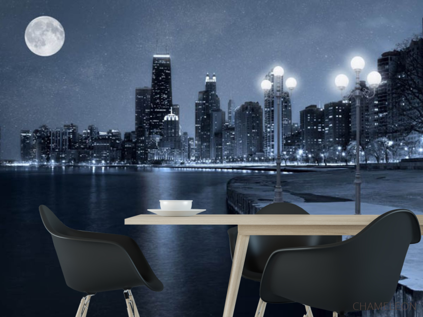 Фотошпалери нічне місто - 1