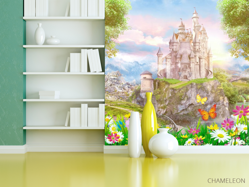 Фотошпалери Замок на галявині - 3