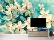 Фотообои Цветы вишневые в вазе - 2