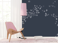 Фотошпалери кульбаба в стилі line art - 4