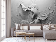 Фотообои дама в шляпе - 3