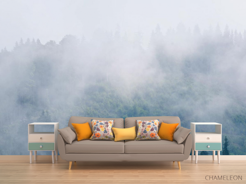 Фотообои туман в лесу - 1