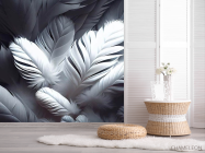 Фотошпалери Пір'я 3д - 2