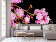 Фотообои Соцветия персика - 3