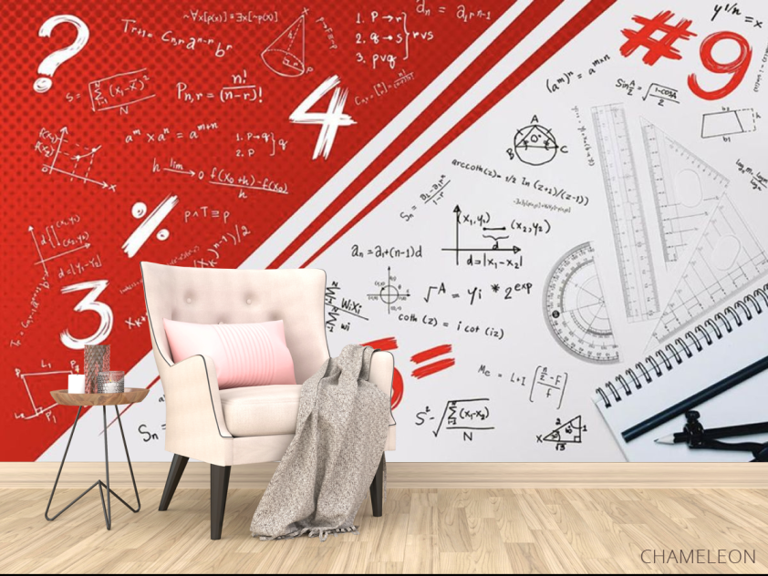 Фотообои Для кабинета алгебры и геометрии - 4