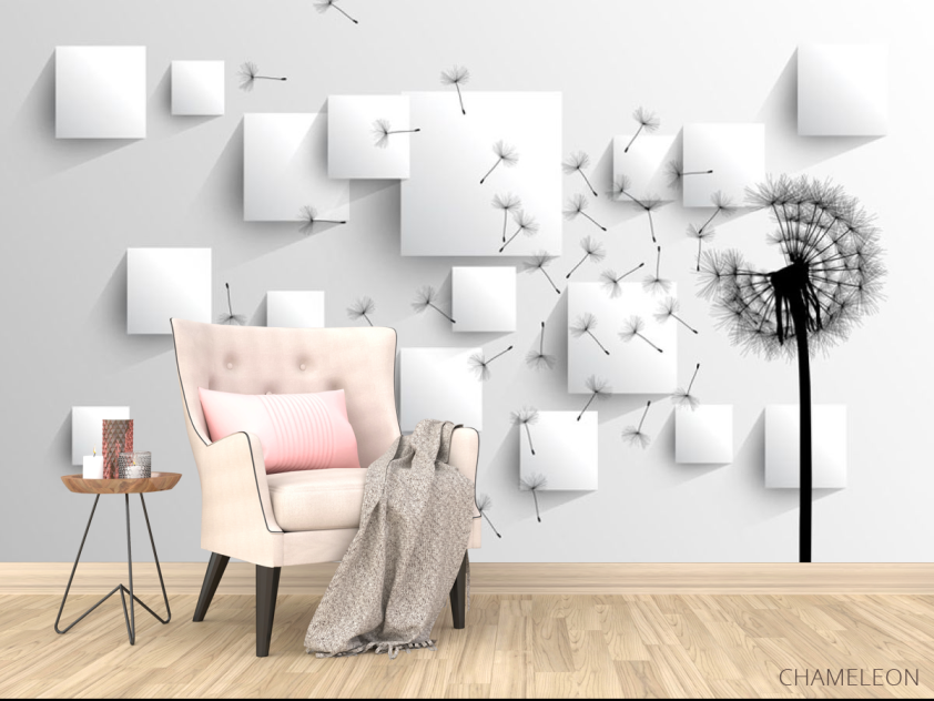 Фотообои Одуванчик 3д - 4