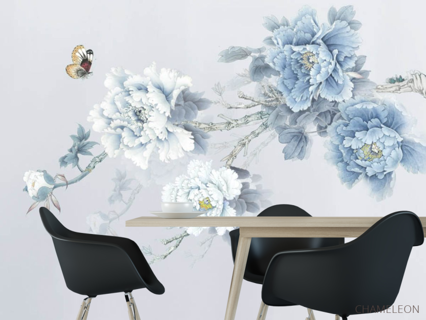 Фотошпалери Сині квіти - 1