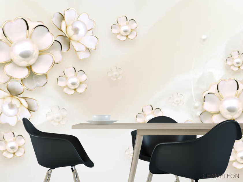 Фотошпалери 3Д квіти - 1