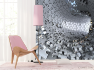 Фотошпалери Тунель з пазлів - 4