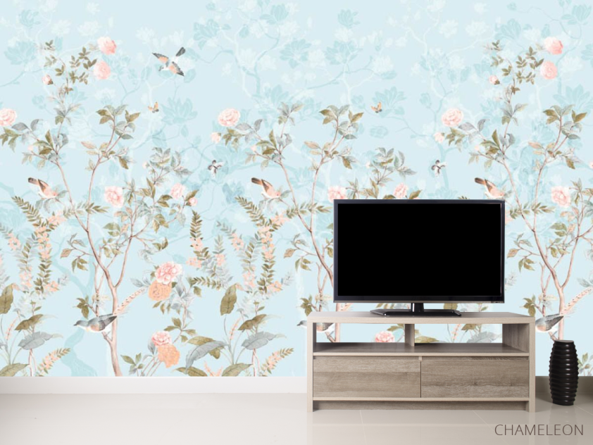 Фотообои Ветви с птицами - 2