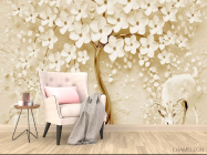 Фотообои цветущее дерево - 4