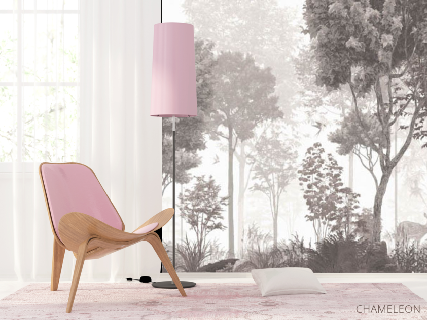 Фотошпалери Олені і дерева коричневі - 4