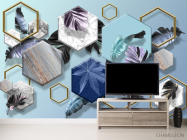 Фотообои 3д, геометрия - 2