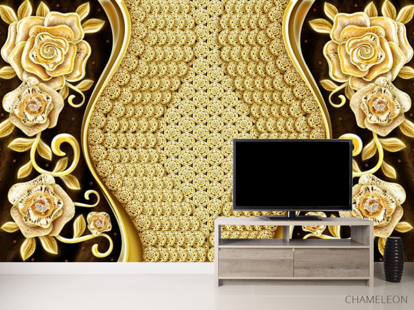 Фотообои цветы и узоры - 2